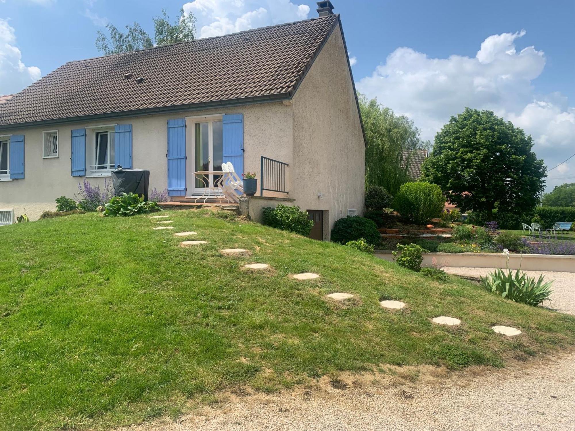 Вілла Le Bleu De B. Saint-Etienne-en-Bresse Екстер'єр фото